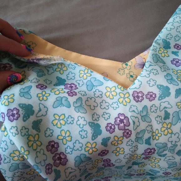 Was💲6! 🎉5/$20🦋Girls Reversable Spring/Summer Dress - Picture 12 of 12